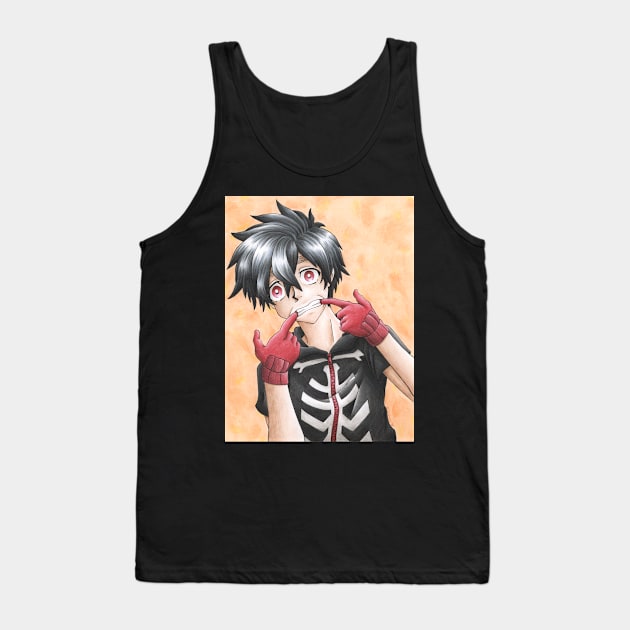 Ghoul Face Tank Top by KranberriJam